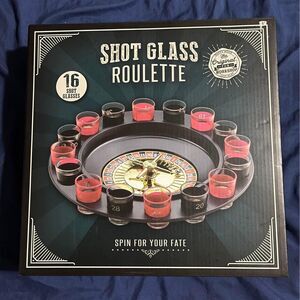 shot glass roullete drinking game